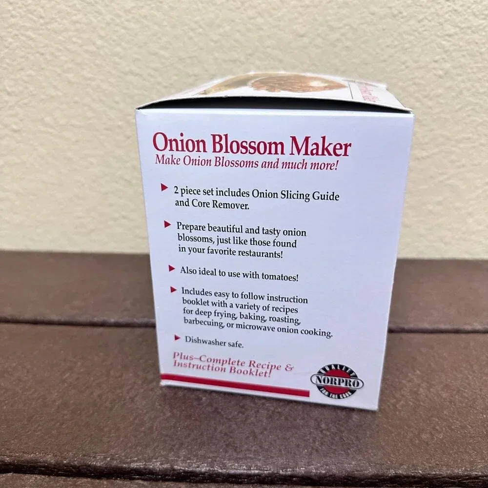 NIB Norpro Onion Blossom Maker